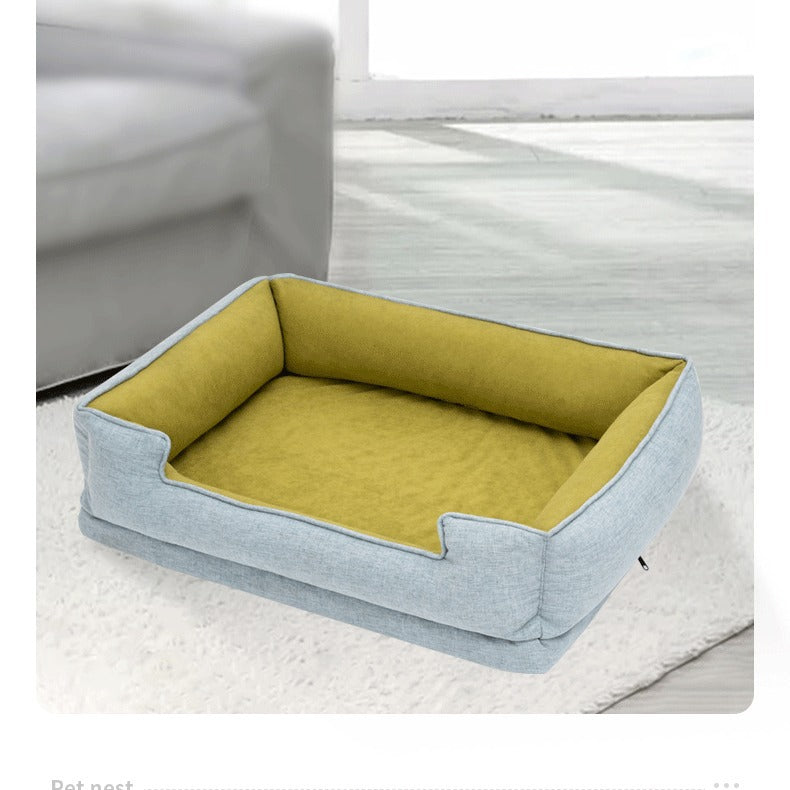 Cat and dog pet products, dog sofa, cat and dog pet sofa, universal comfort, non-slip and breathable in all seasons