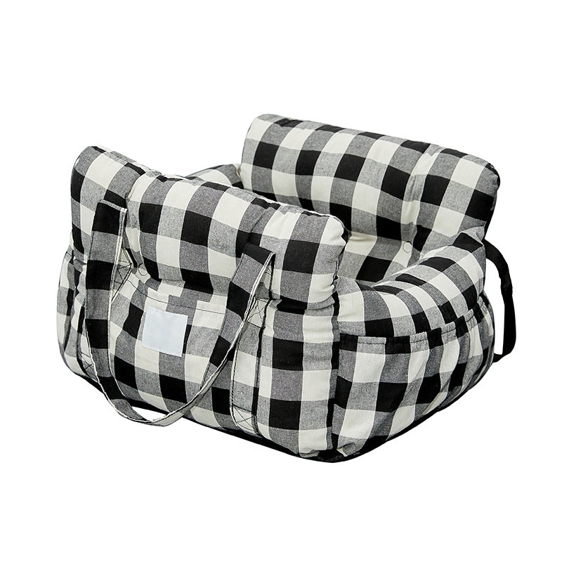 Cross-border car kennel cat litter portable new go out special pet cushion small dog universal in all seasons