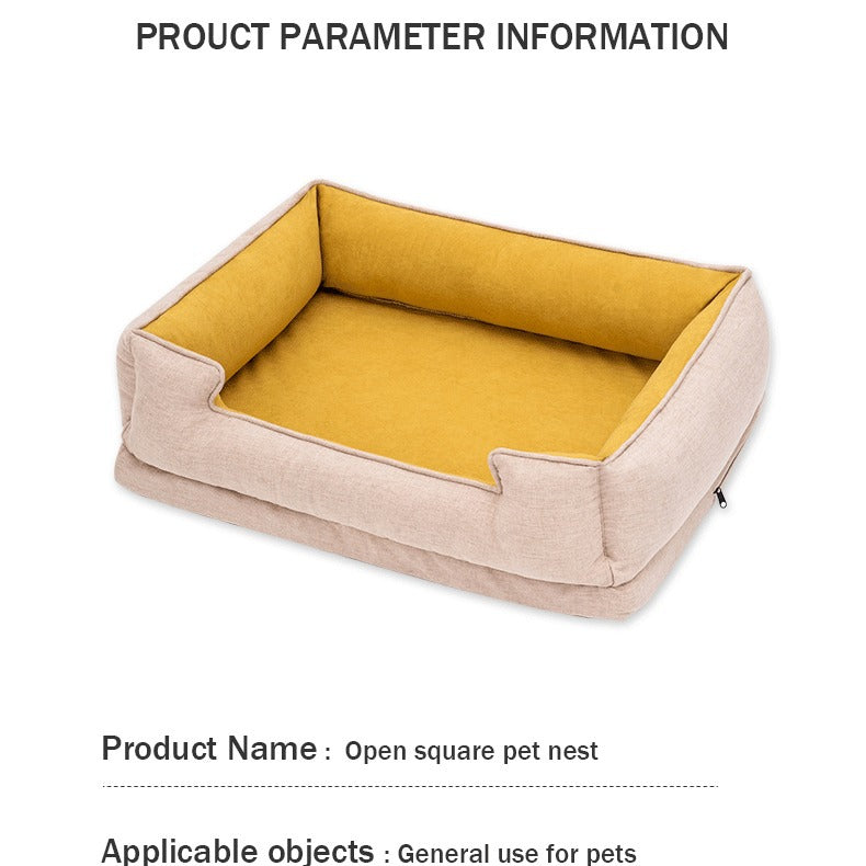Cat and dog pet products, dog sofa, cat and dog pet sofa, universal comfort, non-slip and breathable in all seasons