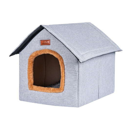 Kennel Pet Supplies Cat Nest Winter Warm Closed Deep Sleeping Nest Factory Direct Wholesale Cat House