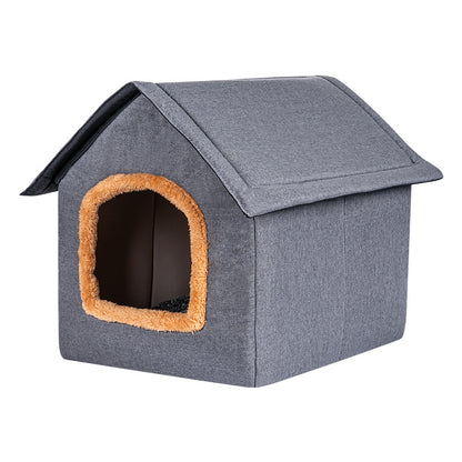 Kennel Pet Supplies Cat Nest Winter Warm Closed Deep Sleeping Nest Factory Direct Wholesale Cat House
