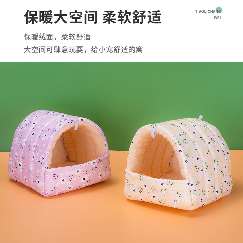 Hamster cotton nest honey bag glider sleeping bag nest parrot nest gold bear hammock guinea pig chinchilla guinea pig winter warm nest