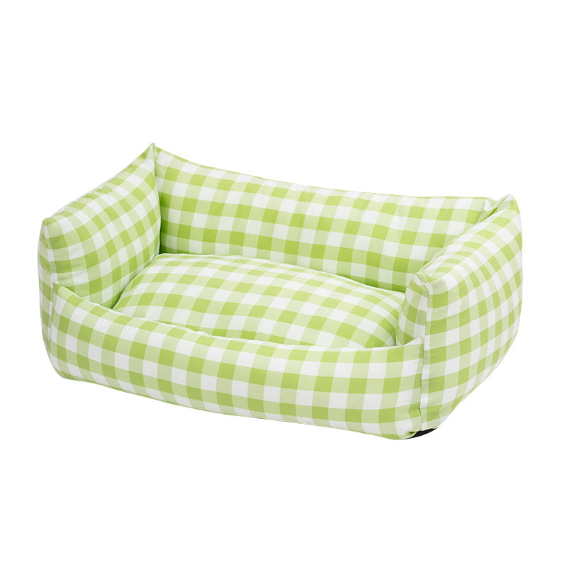 Summer pet sofa bed kennel cat litter fully removable pet pad dog sleeping bed kitten adult cat sleeping pad