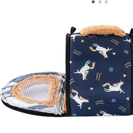 Hamster Pet Travel Portable Squirrel Honey Bag Glider Sleeping Bag Honey Kangaroo Going Out Bag Going Out Nest Chinchilla Small Hamster