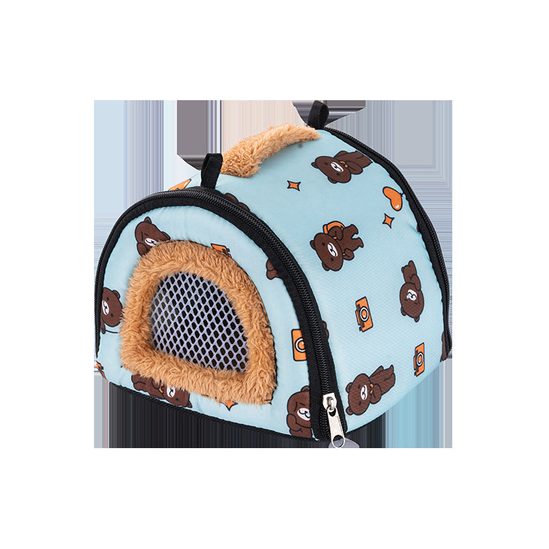 Hamster Pet Travel Portable Squirrel Honey Bag Glider Sleeping Bag Honey Kangaroo Going Out Bag Going Out Nest Chinchilla Small Hamster