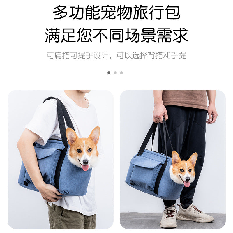 Pet Supplies Pet Travel Out Bag Cat and Dog Out Bag All Seasons Small Dog Double Large
