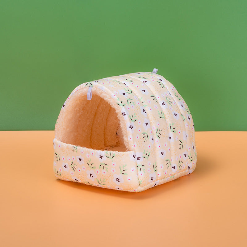 Hamster cotton nest honey bag glider sleeping bag nest parrot nest gold bear hammock guinea pig chinchilla guinea pig winter warm nest