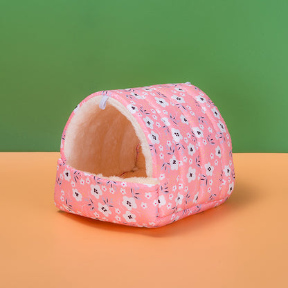 Hamster cotton nest honey bag glider sleeping bag nest parrot nest gold bear hammock guinea pig chinchilla guinea pig winter warm nest